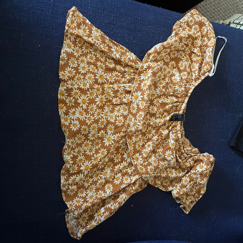 Floral Off the Shoulder Shirt